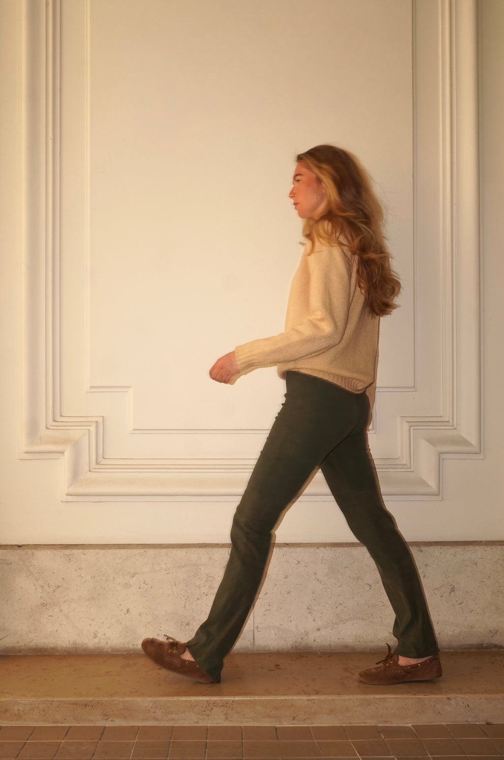 Pantalon Mac - Daim Vert