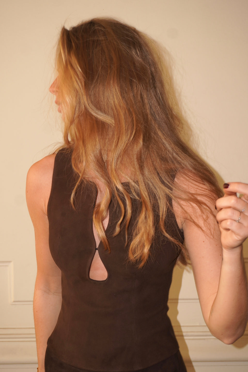 Top Chloé - Daim Moro